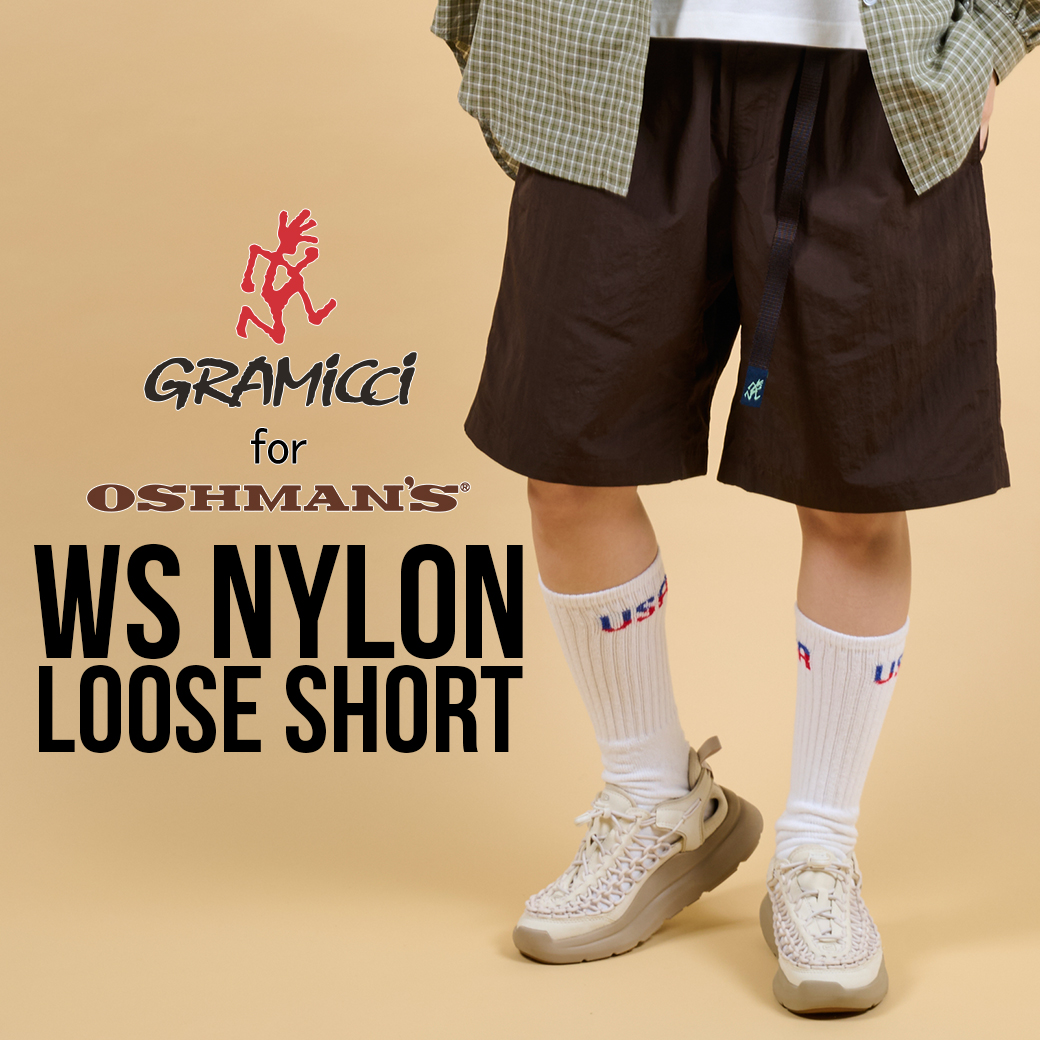 WS NYLON LOOSE SHORT
